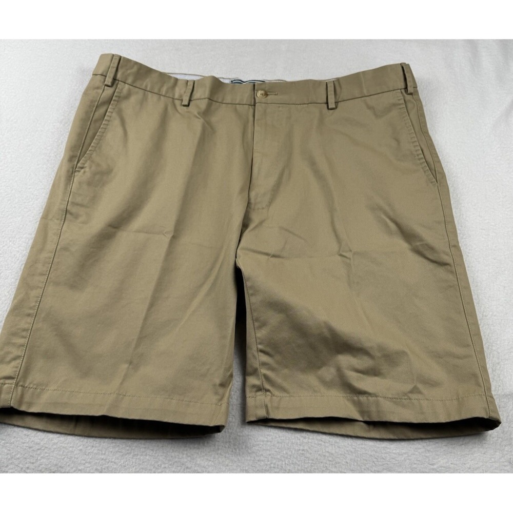 Peter Millar Contemporary Fit Chino Shorts Men's Size 40 Beige - Picture 1 of 11